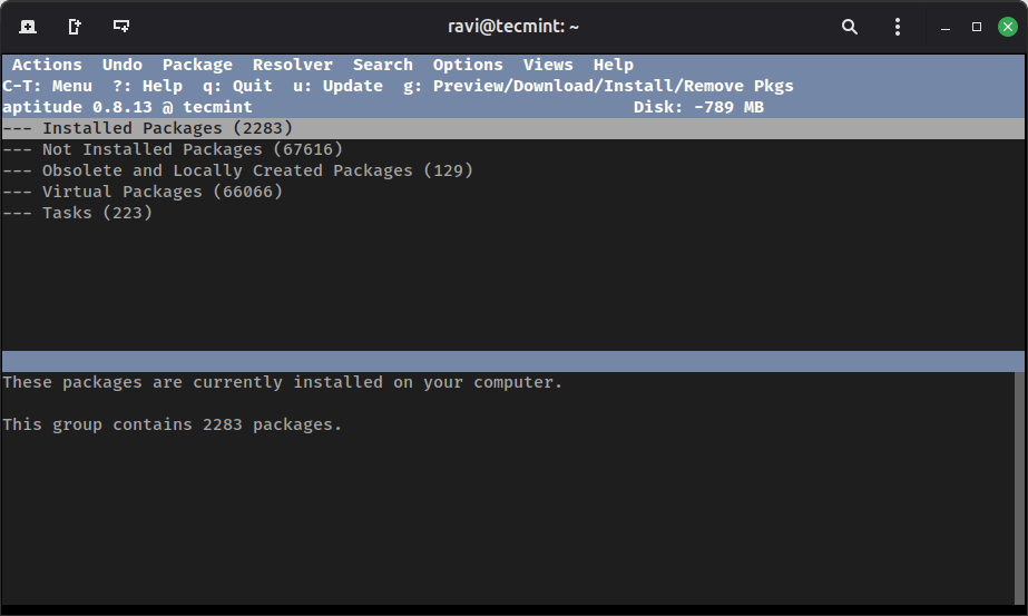 رابط متنی aptitude